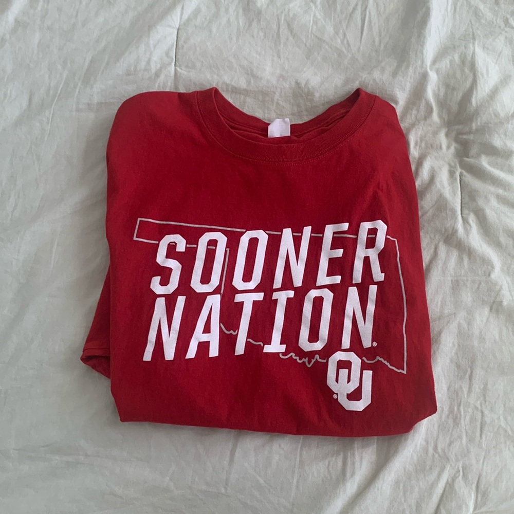 Red “Sooner Nation” T-Shirt